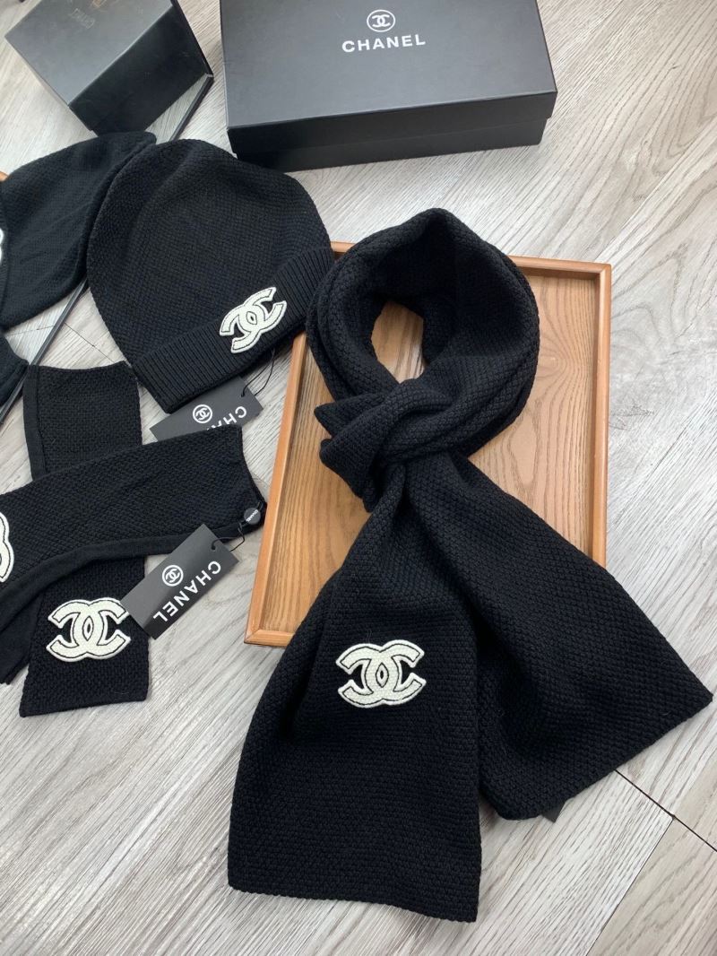 Chanel Caps Scarfs